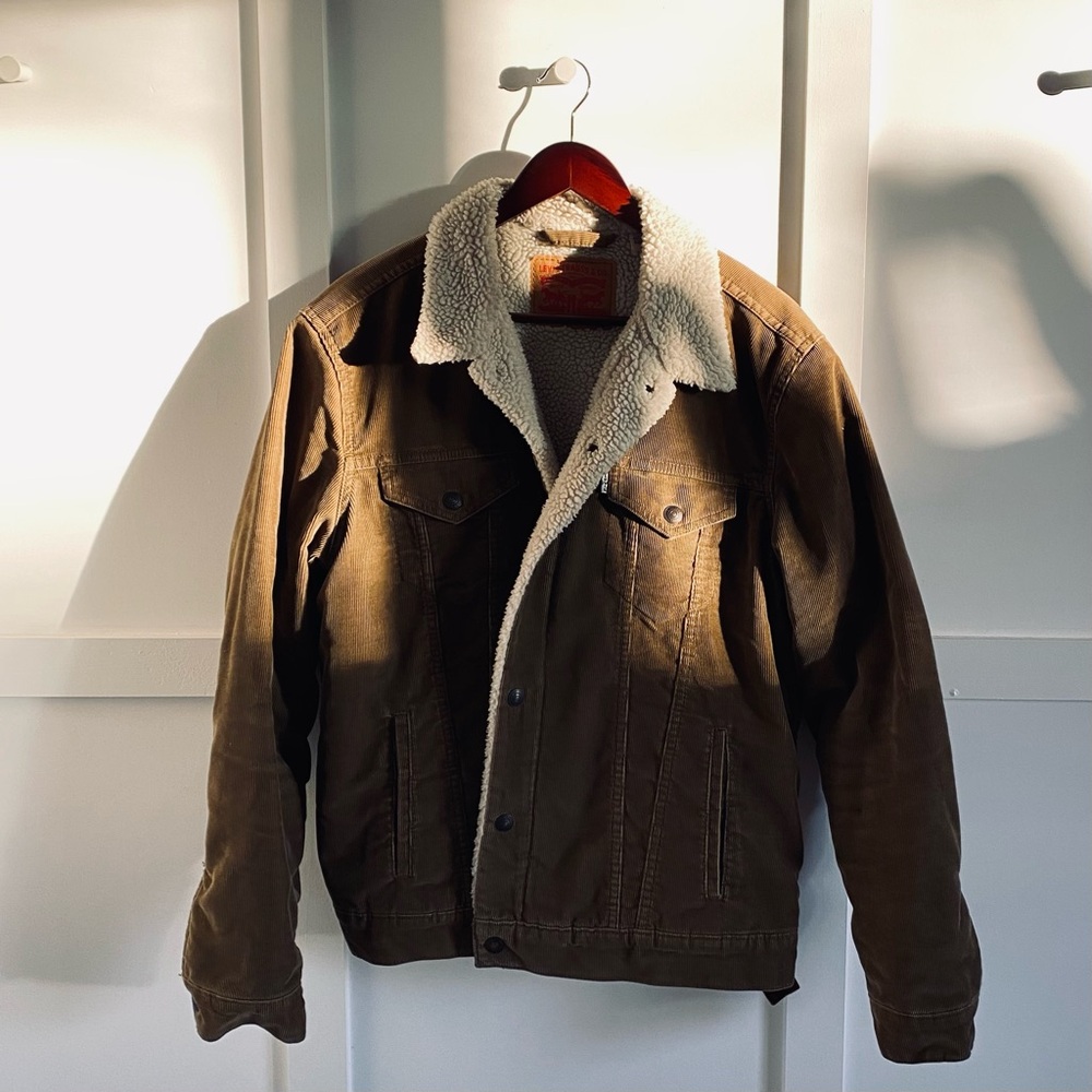 Levis Sherpa Corduroy Trucker Jacket Type 3